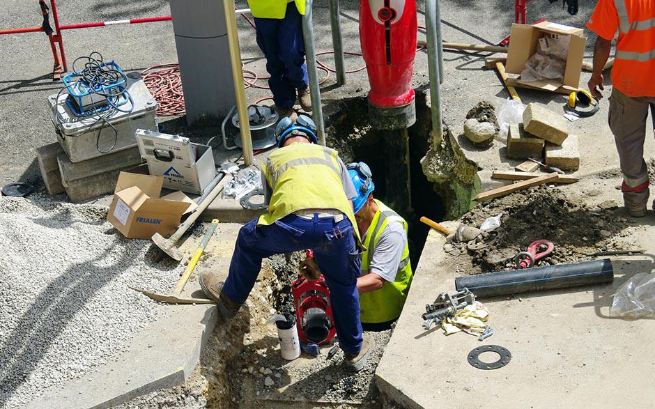 canalisation eaux usées bouchée Buc